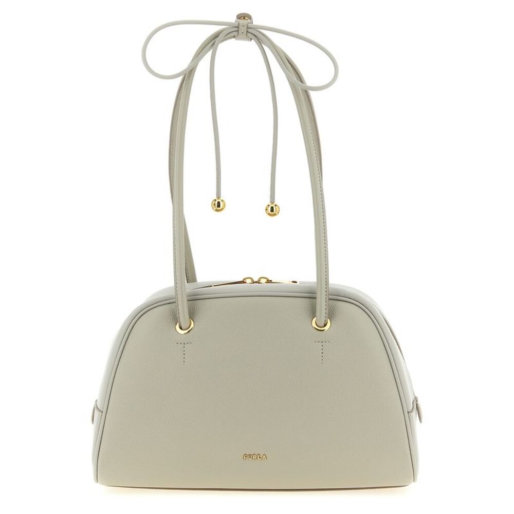 Furla Gray Calfskin Women's Handbag
